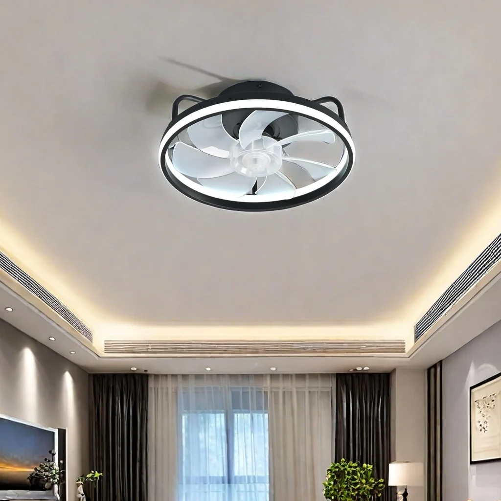 Decor Lighting Ceiling Fans - 2 in 1 현대 스마트 천장