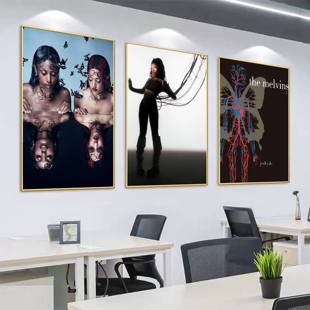 Nova Decor & Lighting Juletrelys - 밴드 N-Nova T-Twins Parasites Butterflies 포스터