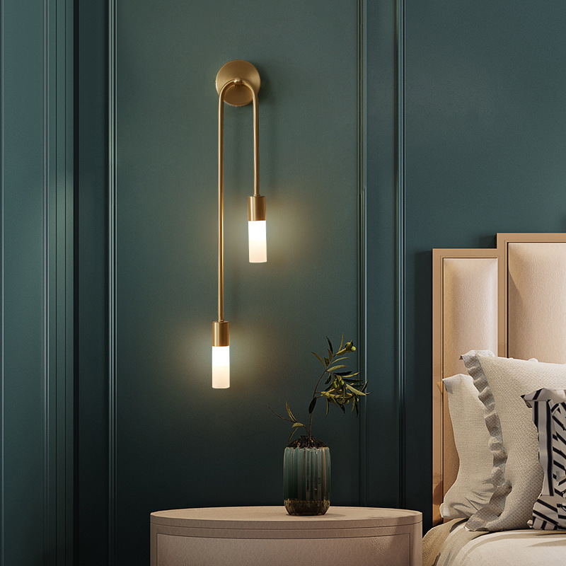Lighting Decor Living Room - 레트로 배경 거실 통로 침실 램프