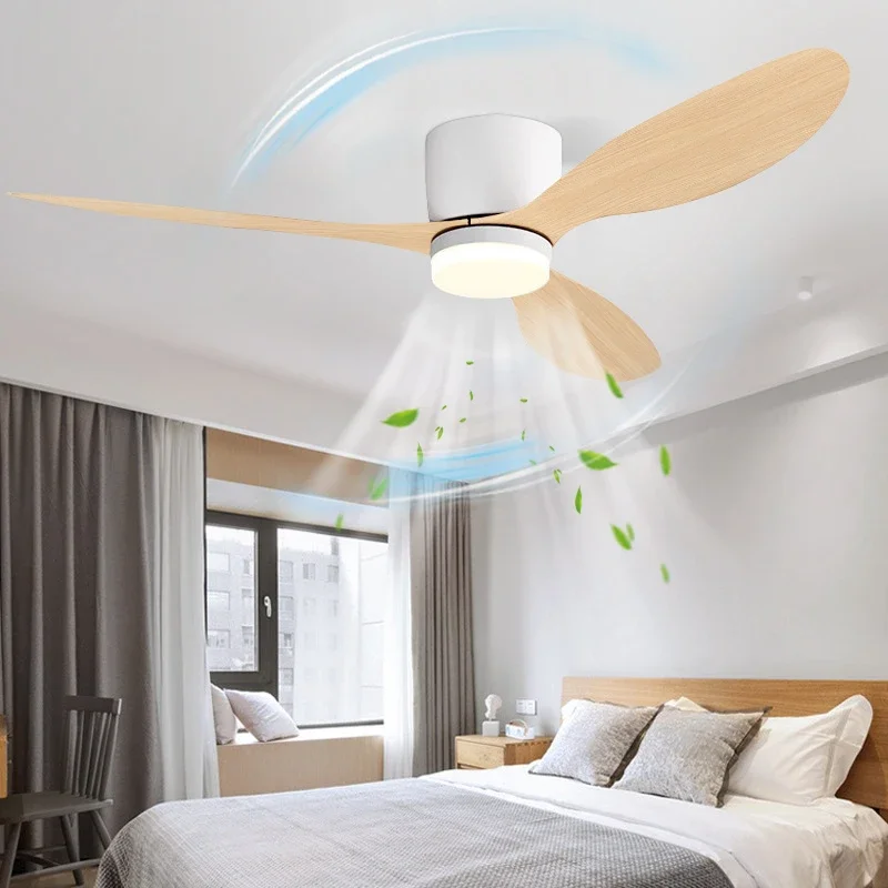 Decor Lighting Ceiling Fans - 현대적인 LED 천장 팬 조명, 원격