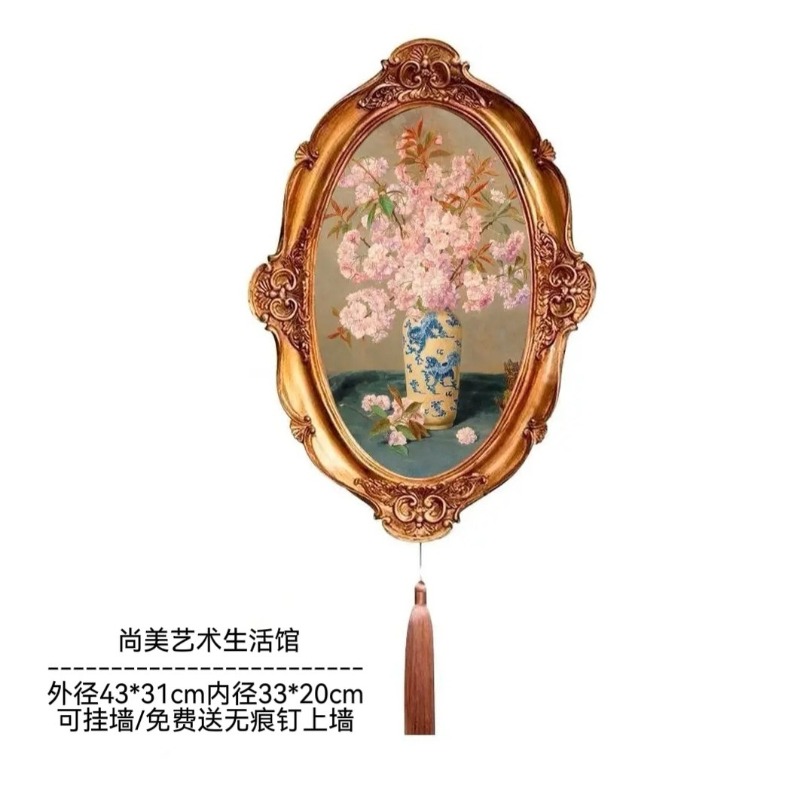 Lighting Room Decor Photo - 레트로 유럽풍 코트 릴리프 레진 사진