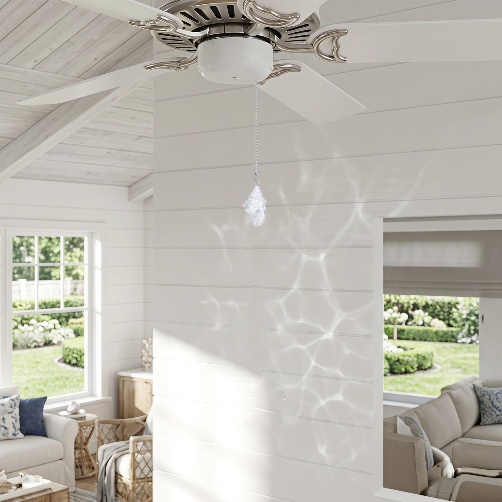 천장 선풍기 풀 체인 2.5인치 장식용 비즈 펜던트 크 - Decor Lighting Ceiling Fans 리뷰 및 가격