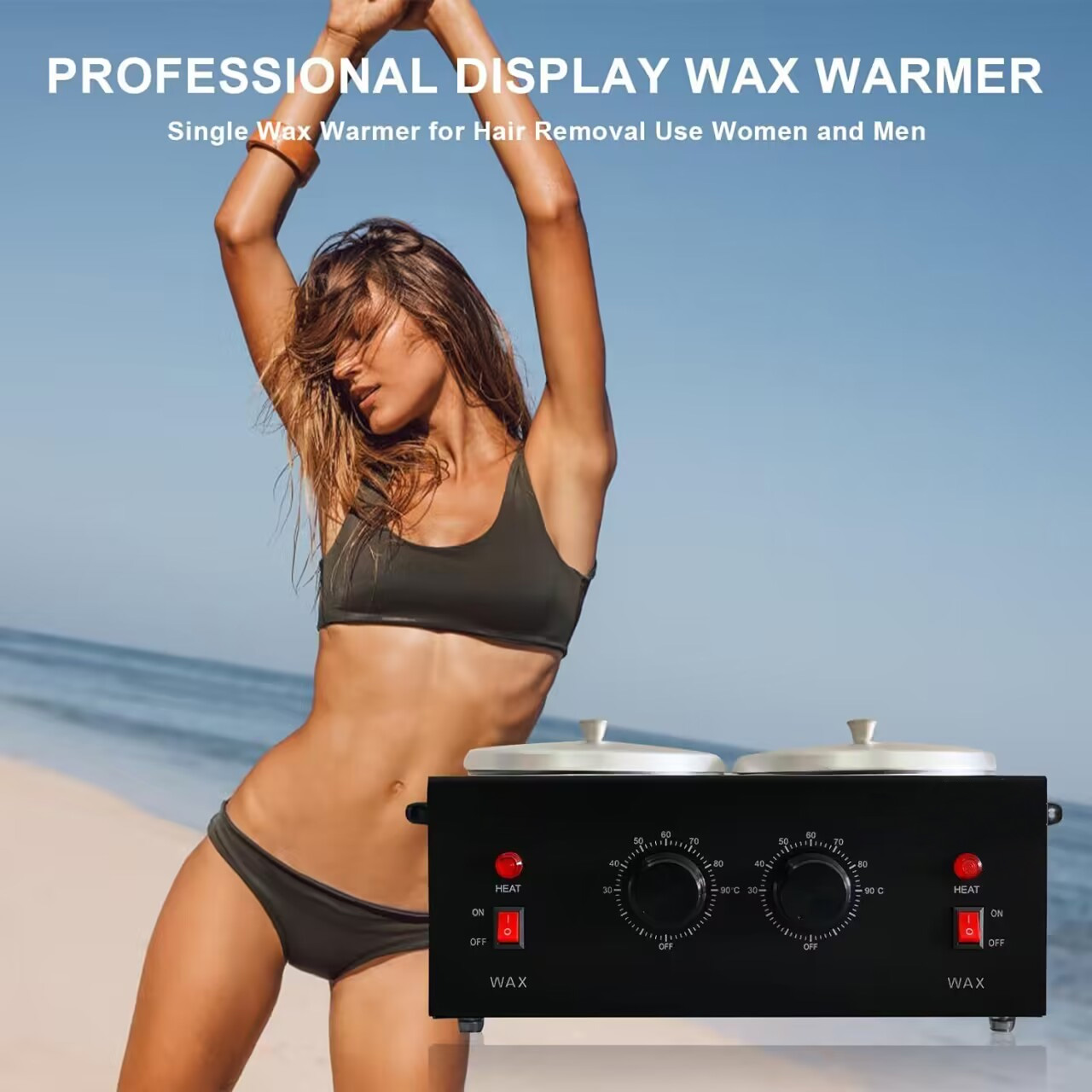듀얼 왁스 포트 전문 전기 왁스 히터 기계, 파라핀 왁 - Wax Melter Electric 리뷰 및 가격