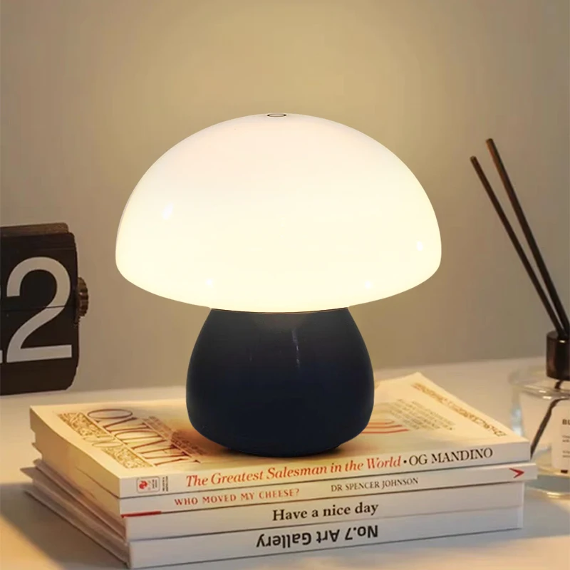 버섯 Led 테이블 램프 충전 터치 데스크 커피 바,  - Mushroom Table Lamp 리뷰 및 가격