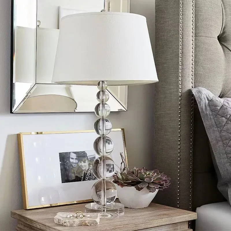 모던 럭셔리 크리스탈 데스크 램프 노르딕 스타일 서재  - Lighting Room Decor Photo 리뷰 및 가격