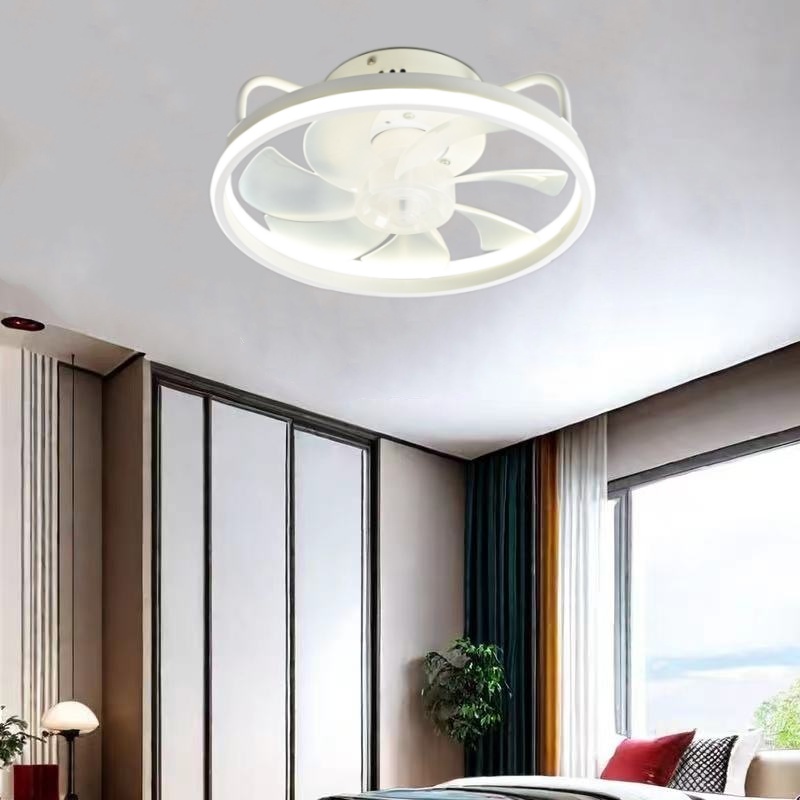 2 in 1 현대 스마트 천장 팬 침실 천장 팬 조명  - Decor Lighting Ceiling Fans 리뷰 및 가격