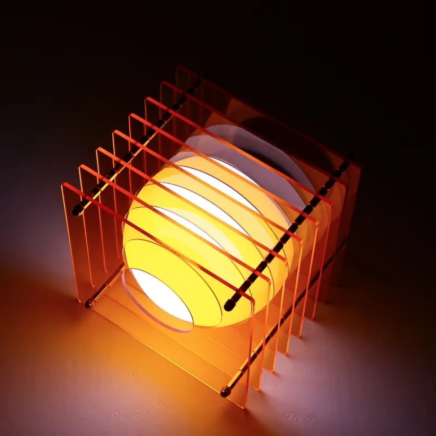 DIY 아크릴 천층 램프 달 램프 데스크탑 장식 서스펜 - Lighting Decoration For Home 리뷰 및 가격