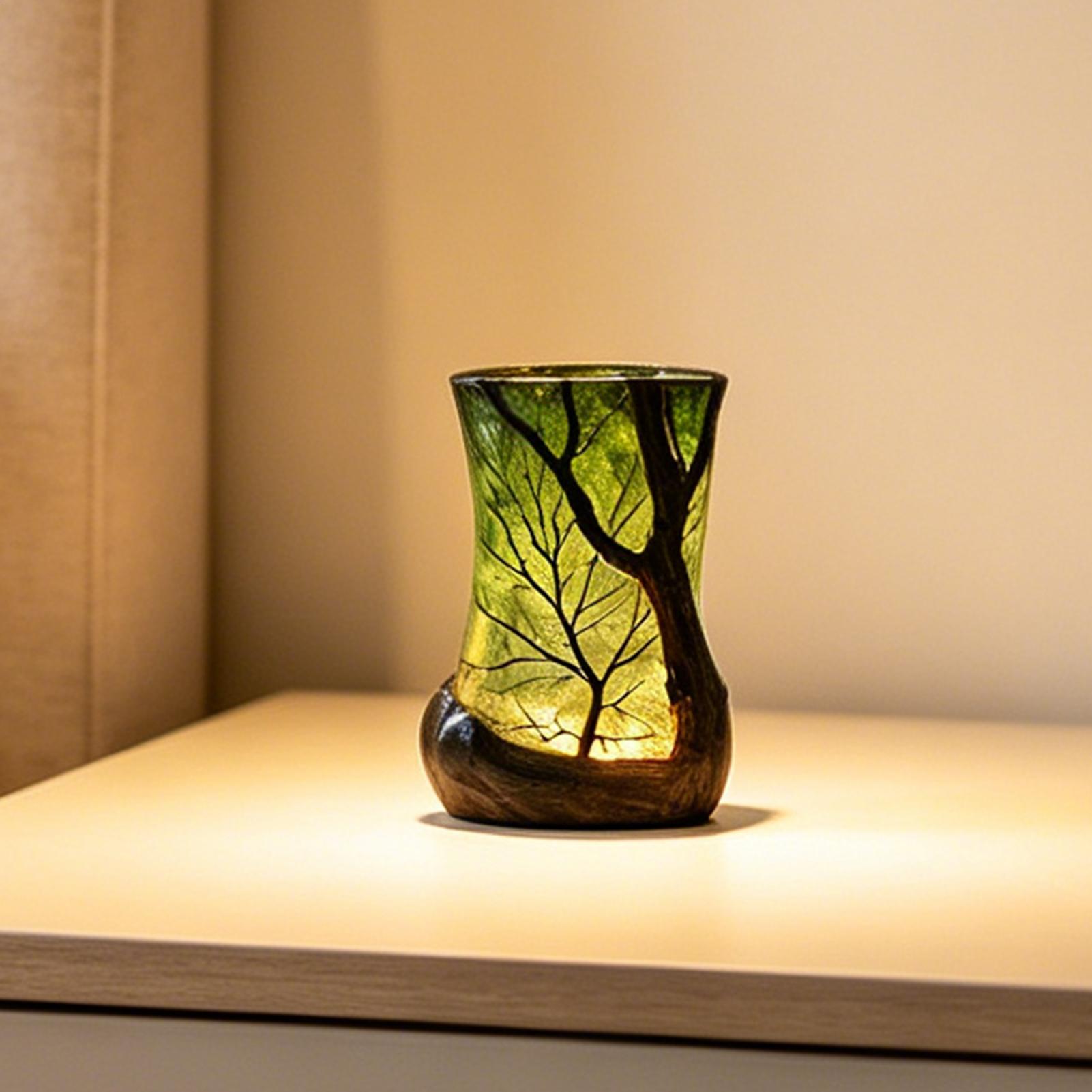 침대 옆 테이블 램프 숲 모양 야간 조명, 가정, 사무 - Lighting Decoration For Home 리뷰 및 가격