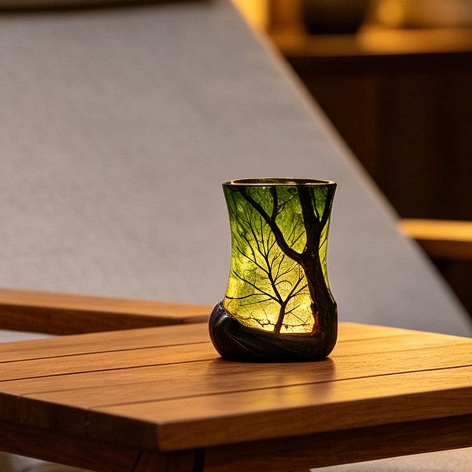 침대 옆 테이블 램프 숲 모양 야간 조명, 가정, 사무 - Lighting Decoration For Home 리뷰 및 가격