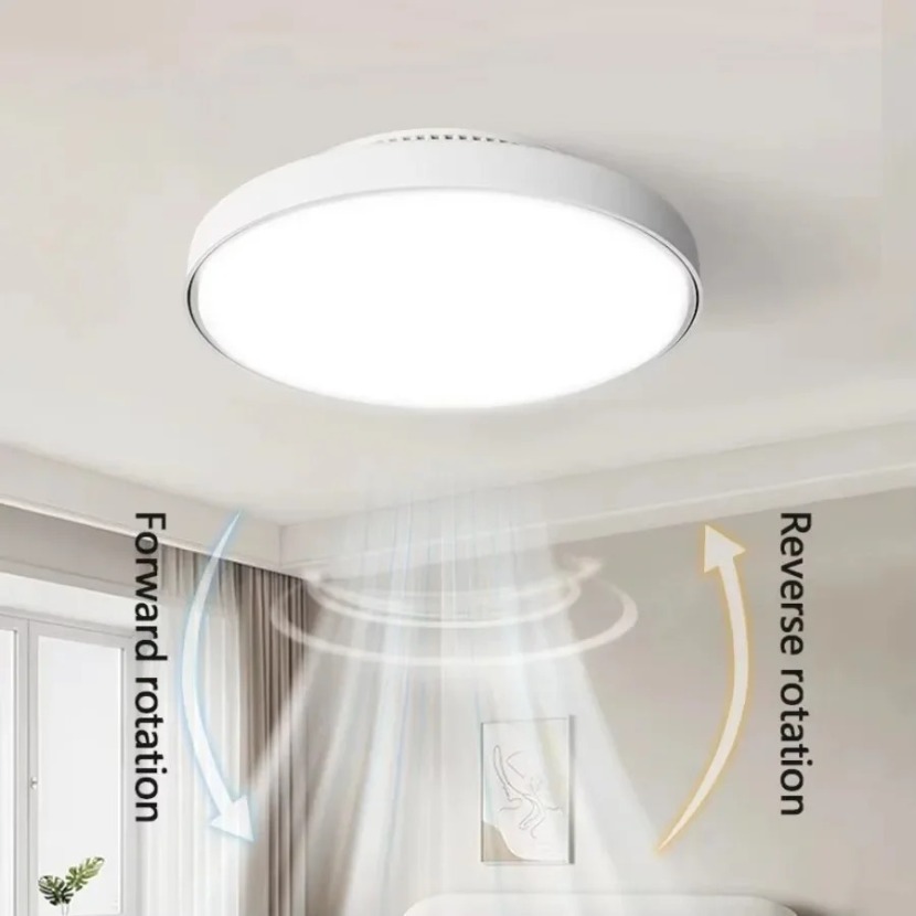 새로운 호두색 무선 날개 없는 천장 선풍기 조명 리모컨 - Decor Lighting Ceiling Fans 리뷰 및 가격