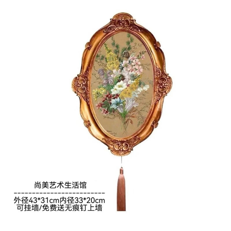 레트로 유럽풍 코트 릴리프 레진 사진 액자 거실 현관  - Lighting Room Decor Photo 리뷰 및 가격