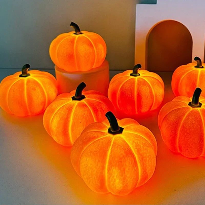할로윈 호박 LED 무드등 배터리 구동 따뜻한 랜턴 어 - Home Decor Lighting Tricks 리뷰 및 가격