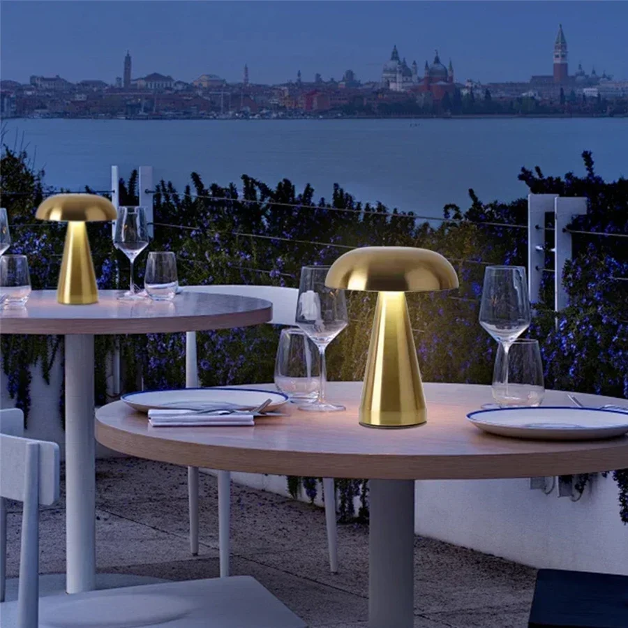 LED 테이블 램프 레트로 버섯 모양 터치 센서 침실  - Mushroom Table Lamp 리뷰 및 가격