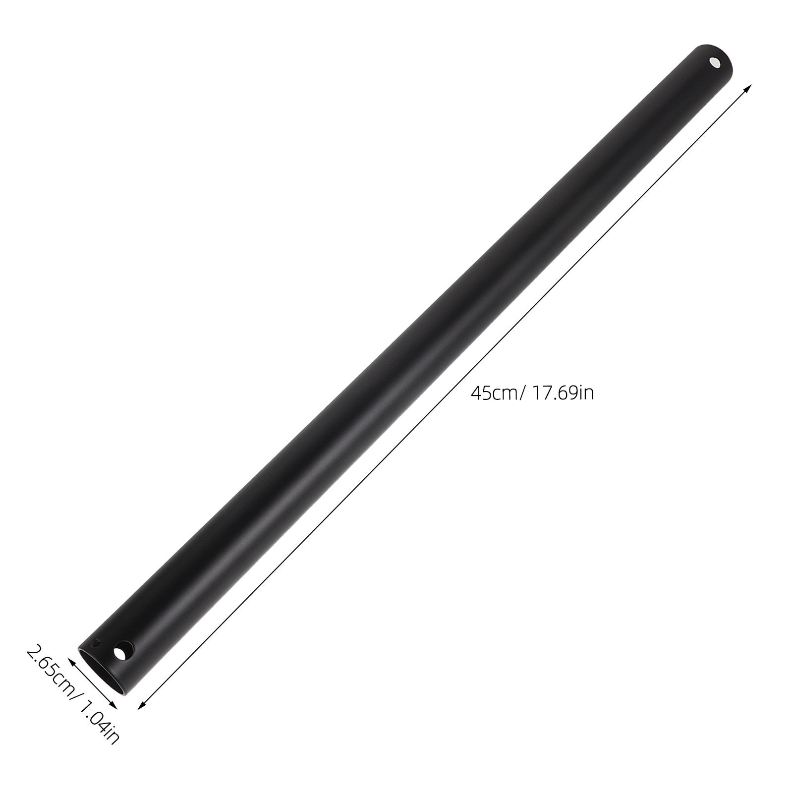 천장 선풍기 다운로드 매트 블랙 18인치 나사 없는 연 - Decor Lighting Ceiling Fans 리뷰 및 가격