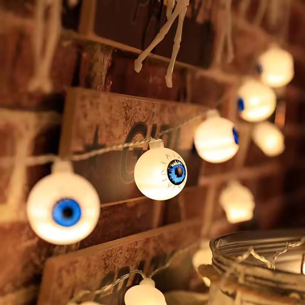 할로윈 호박 박쥐 거미 조명 줄 장식 유령 축제 파티  - Home Decor Lighting Tricks 리뷰 및 가격