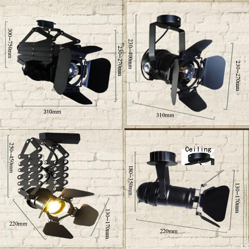현대 LED 샹들리에 사진 스튜디오 샹들리에 산업 바람 - Lighting Room Decor Photo 리뷰 및 가격