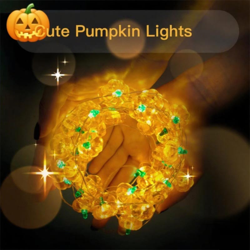 할로윈 호박 조명 줄 1M 10 LED 호박 스트링 라 - Home Decor Lighting Tricks 리뷰 및 가격