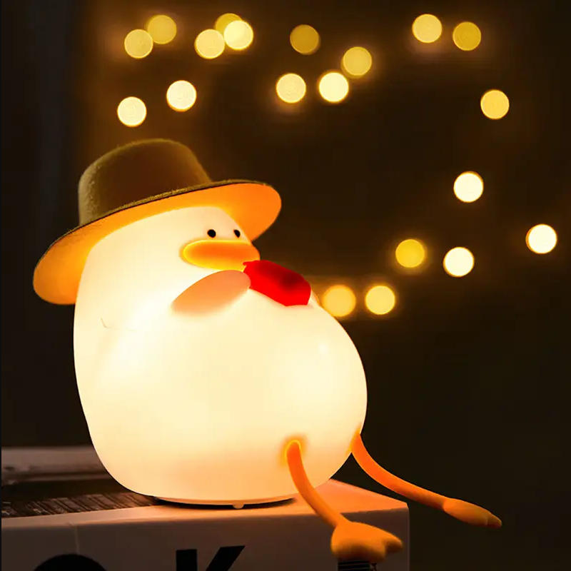 해피 덕 나이트 라이트, 터치 컨트롤 침대 옆 램프,  - Lighting Decoration For Home 리뷰 및 가격
