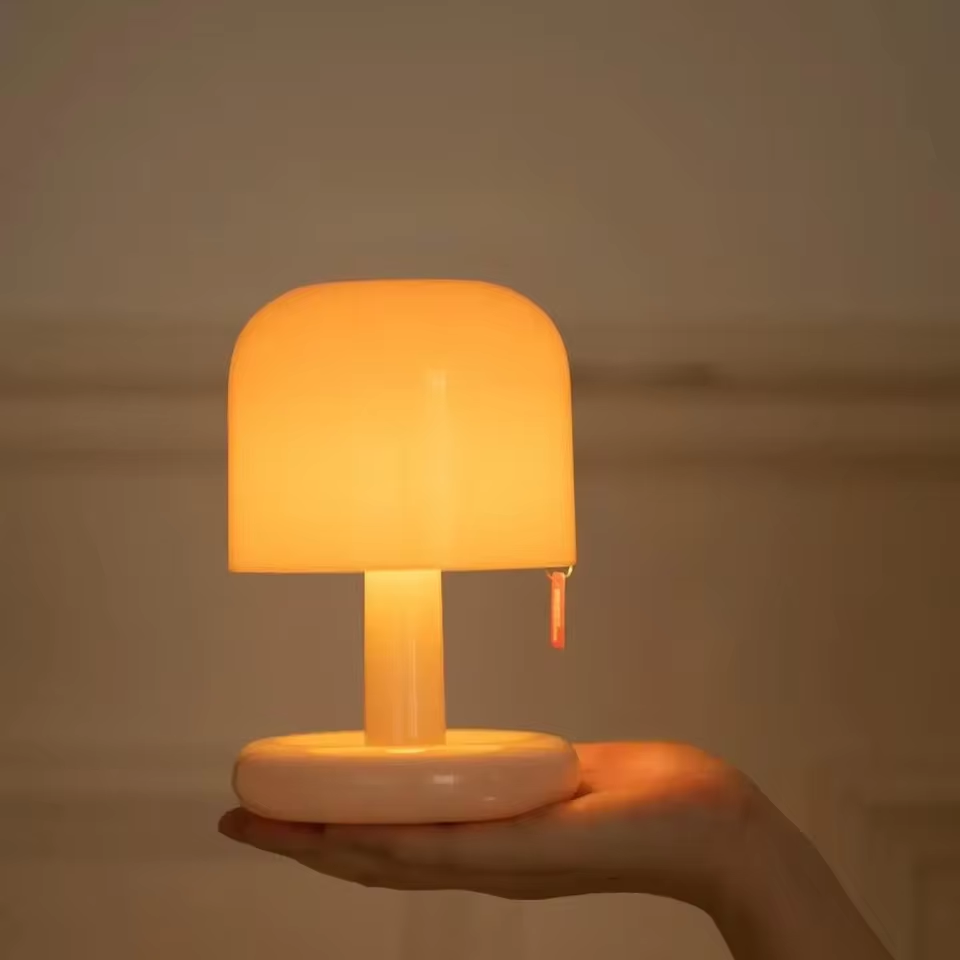 미니 선셋 LED 무드등, 창의적인 USB 충전식 버섯 - Mushroom Table Lamp 리뷰 및 가격