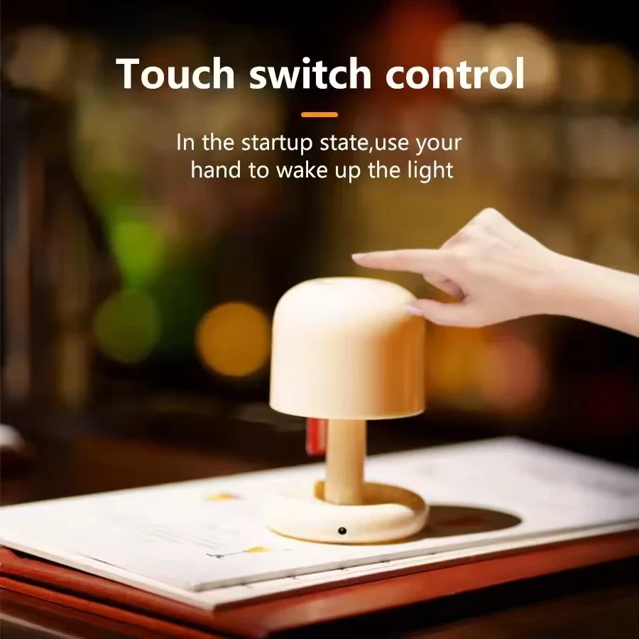 미니 선셋 LED 무드등, 창의적인 USB 충전식 버섯 - Mushroom Table Lamp 리뷰 및 가격