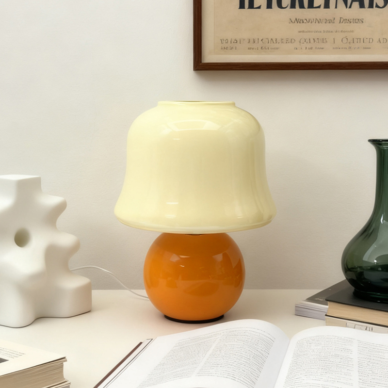 모던 미니멀리스트 버섯 모양 데스크 램프 홈 아트 무드 - Mushroom Table Lamp 리뷰 및 가격