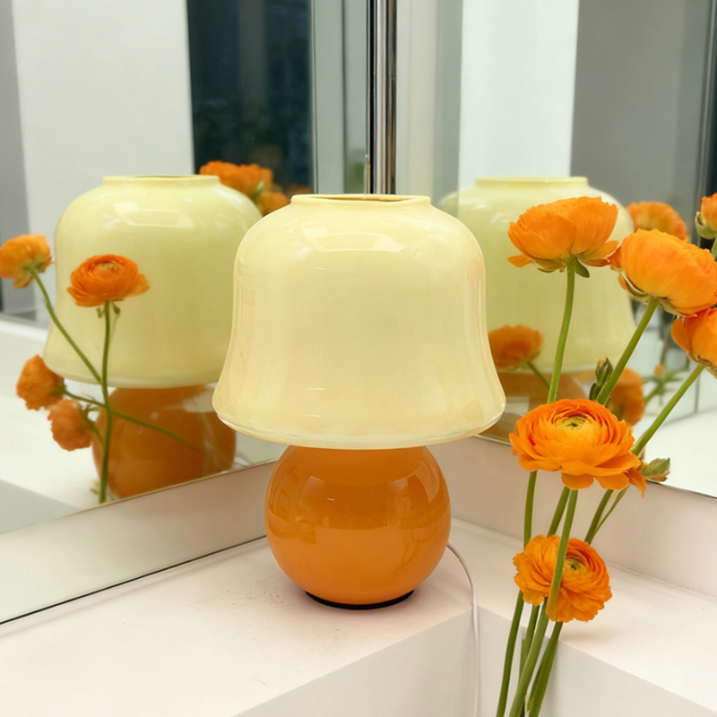 모던 미니멀리스트 버섯 모양 데스크 램프 홈 아트 무드 - Mushroom Table Lamp 리뷰 및 가격