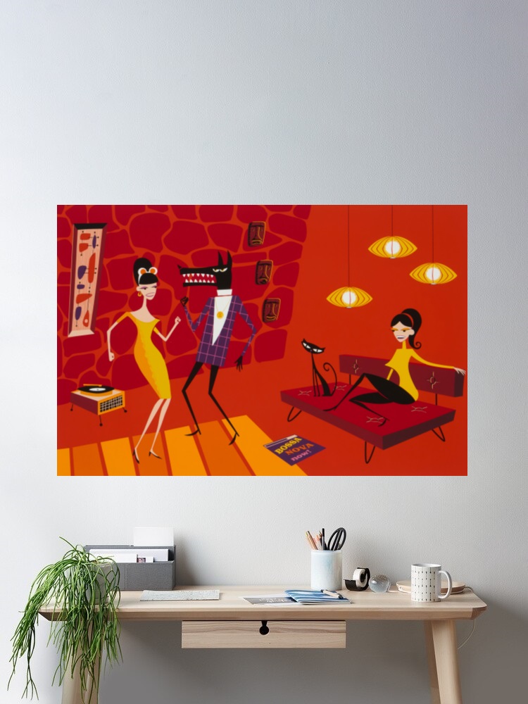 조쉬 아글 보사 노바 지금 사진 캔버스 포스터, 홈 데 - Nova Decor & Lighting Juletrelys 리뷰 및 가격