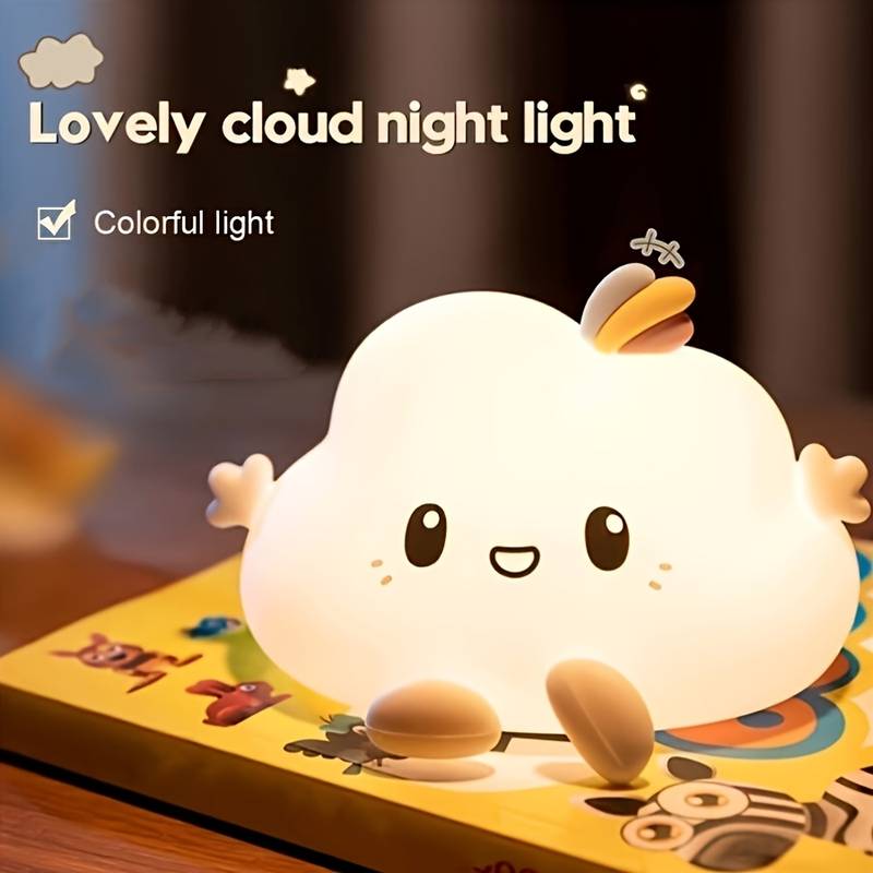 구름 야간 조명, 터치 제어 조광, 충전 및 타이밍,  - Lighting Decoration For Home 리뷰 및 가격