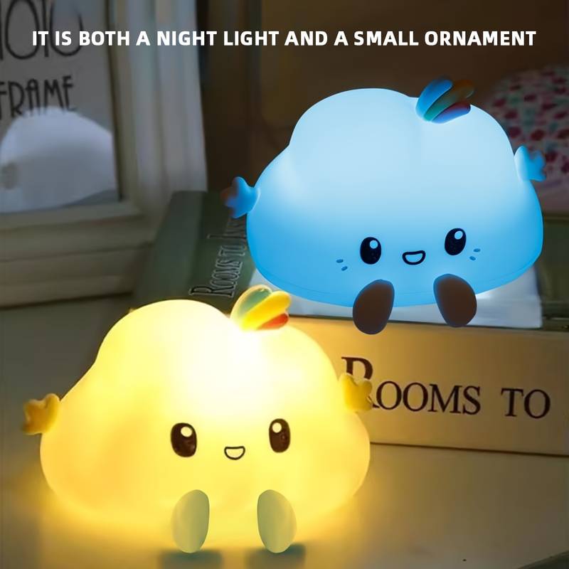 구름 야간 조명, 터치 제어 조광, 충전 및 타이밍,  - Lighting Decoration For Home 리뷰 및 가격