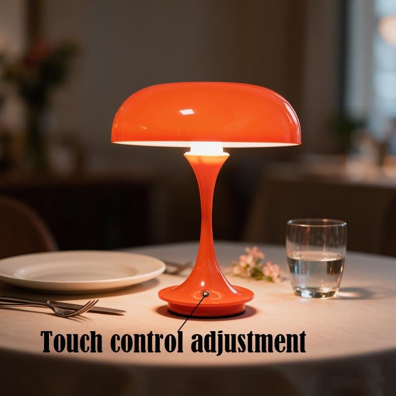 레트로 버섯 모양 테이블 램프, 충전식 침실 침대 옆  - Mushroom Table Lamp 리뷰 및 가격